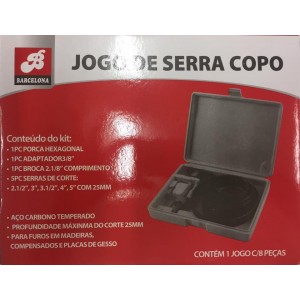 BAR-58018-23 JG SERRA COPO P/MADEIRA 8PC...