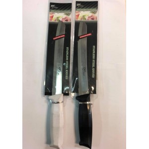 PF007 FACA DE COZINHA ACO INOX CABO PLAS...